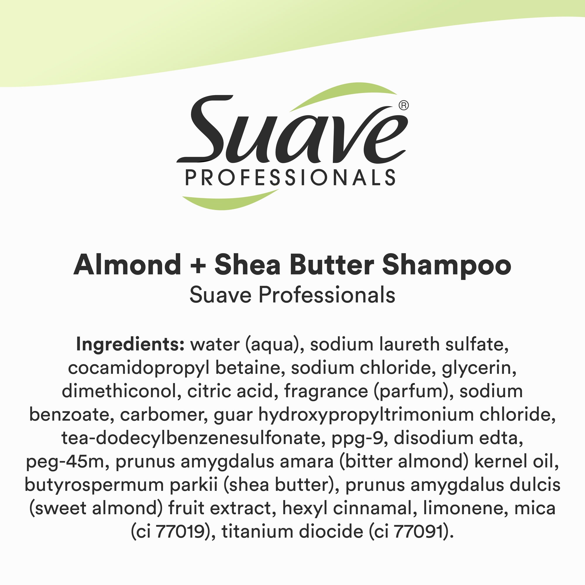 Suave Professionals Almond And Shea Butter Moisturizing Shampoo And Conditioner Paraben Free And Dye Free For Dry Hair 18 Oz 2 Count Walmart Com Walmart Com