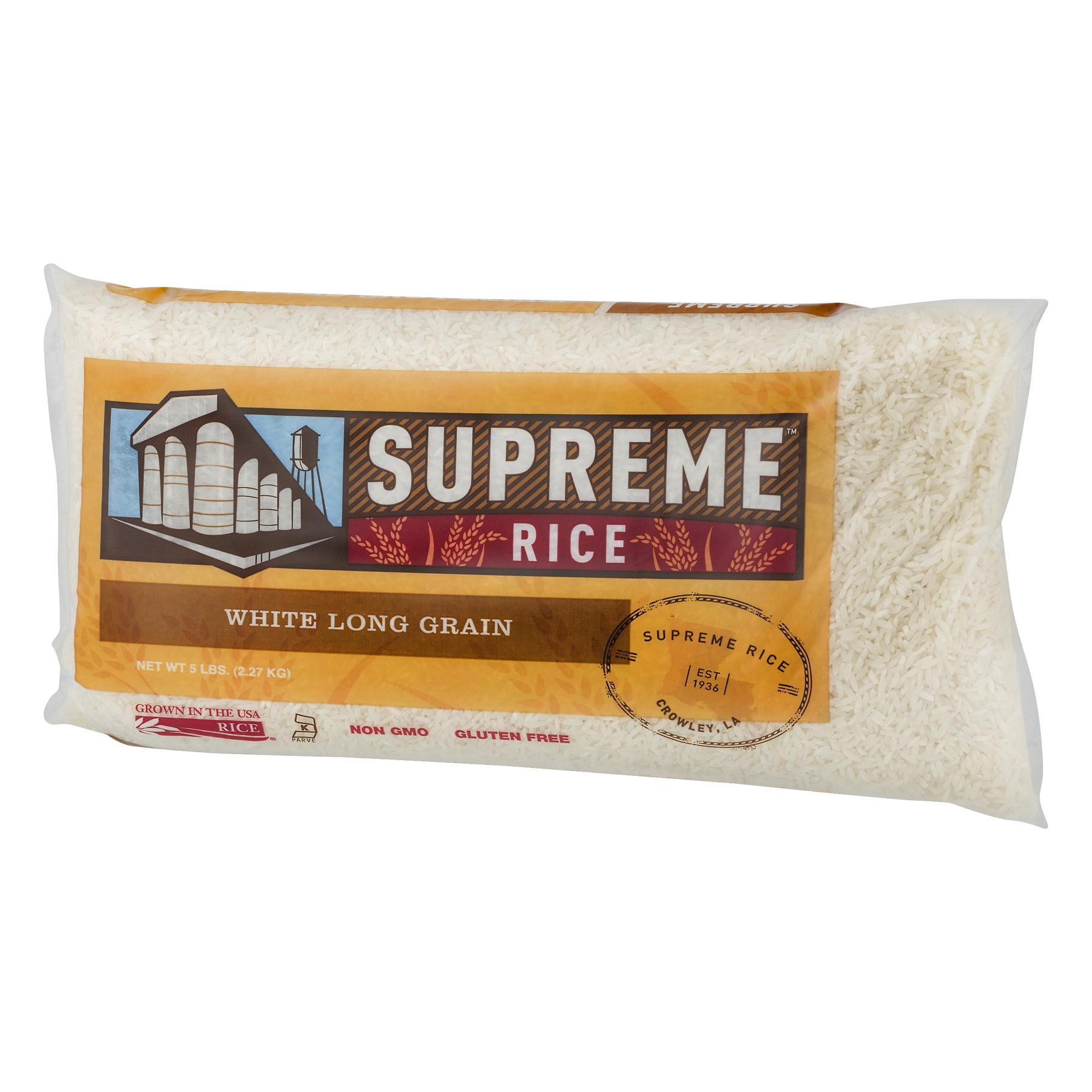 Supreme Rice White Long Grain, 5.0 LB