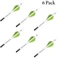 thumbnail image 3 of New Archery Product Twister Quickfletch 2" 3-Vane Stabilizing Fletch Green, 3 of 6
