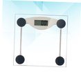 thumbnail image 3 of FUTUREORYY 1Set Transparent Electronic Scales For Body Weight Overload Indication Bathroom Use, 3 of 8
