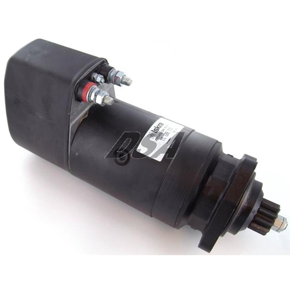New Iskra Starter Fits Ursus & Zetor Tractors 24V, 6.6kW, 11.139.110, IS 9098