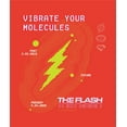 thumbnail image 3 of The Northwest 1TFL-23600-0051-OOF 50 x 60 in. Warner Bros. the Flash Vibrate Your Molecules Silk Touch Throw Blanket, 3 of 5