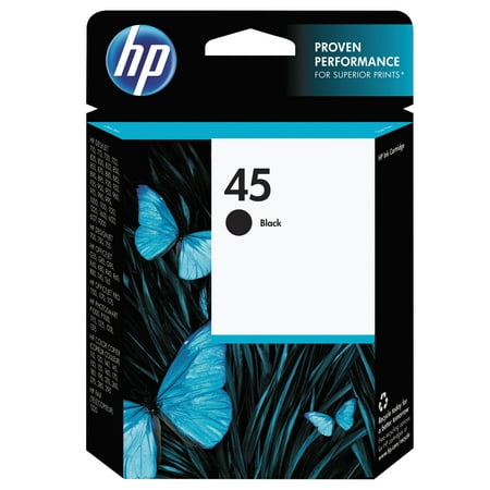 HP 45, (51645A) Black Original Ink Cartridge -HEW51645A