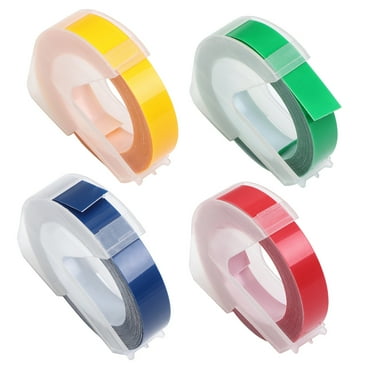 Manual Label Tape Sticker Labels for Printer Portable Long Lasting Strong Adhesion Organizer Embossing
