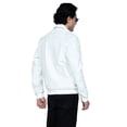 thumbnail image 3 of Men's White Leather Jacket, 3 of 8