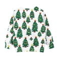 thumbnail image 4 of Girls Long Sleeve Tops, Toddler Sweatshirt with Print and Pocket, 4 of 7