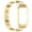 Gold, variant on for Samsung Galaxy fit3 SM-R390 Metal diamond strap Samsung Galaxy fit3 Metal Strap R390 Diamond Steel strap case + strap One strap