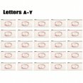 thumbnail image 3 of Lindbes Letter A-Z Flower Print Makeup Bag  Gift For Girls  Cute Retro Simple Fashion Letter Pattern Printed Bag Storage Bag Cosmetic Pouch For Small Items Storage Storage Bag  Makeup Sto, 3 of 7