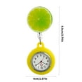 thumbnail image 3 of Clip On Nurse Pocket Watches Nurse Watch for Hospital Professional with Retractable Badge Reel Easy Read Dials, 3 of 8