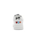 thumbnail image 4 of BAPE Men's A Bathing Ape Bape Sta Low Shark Pack White Shoes, from StockX, 4 of 5