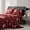Red, variant on Soft Cozy Star‑Moon Printed 4‑Piece Bedding Set, Breathable non‑sticky fabric for naked sleep, skin‑friendly & ultra‑soft, easy to clean, all‑season usable, extra comfortable in summer