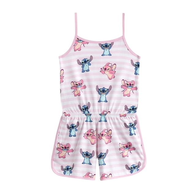 Lilo & Stitch Combinaison Sans Manches pour Filles Stitch & Angel