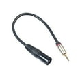 thumbnail image 2 of Joernso 30cm 3.5mm Male to 3 Pin XLR Male Stereo Audio Adapter Cable Converter Cord, 2 of 6