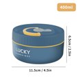 thumbnail image 1 of Bento Lunch Box Set, Portable Keep Warm Lunch Container With Insulated Bag, 18/8 Stainless Steel Thermal Food Container Blue 400ml, 1 of 6