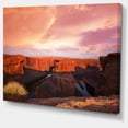 thumbnail image 2 of Horse Shoe Bend under Cloudy Sky - Landscape Canvas Art Print, 2 of 3