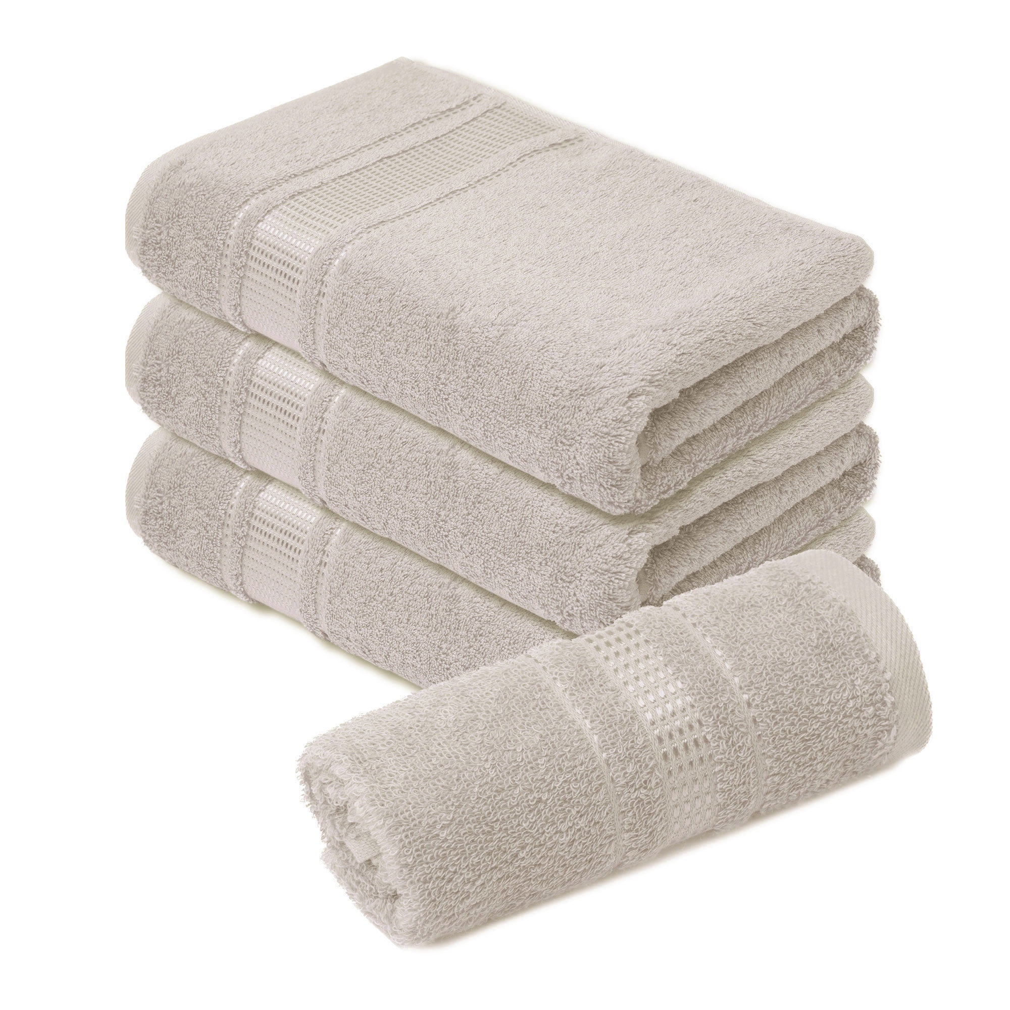 Melissa Linen, Fingertip Towel Pack, 12 x 18 in 4 Piece, Beige