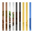 thumbnail image 6 of 2" x 8" DIY Striped Mirror Stickers Self Adhesive Long Acrylic Wall Decals Silver Acrylic Mirror Strips Removable Mirror Strips for Home Art Wall Decor, 6 of 9