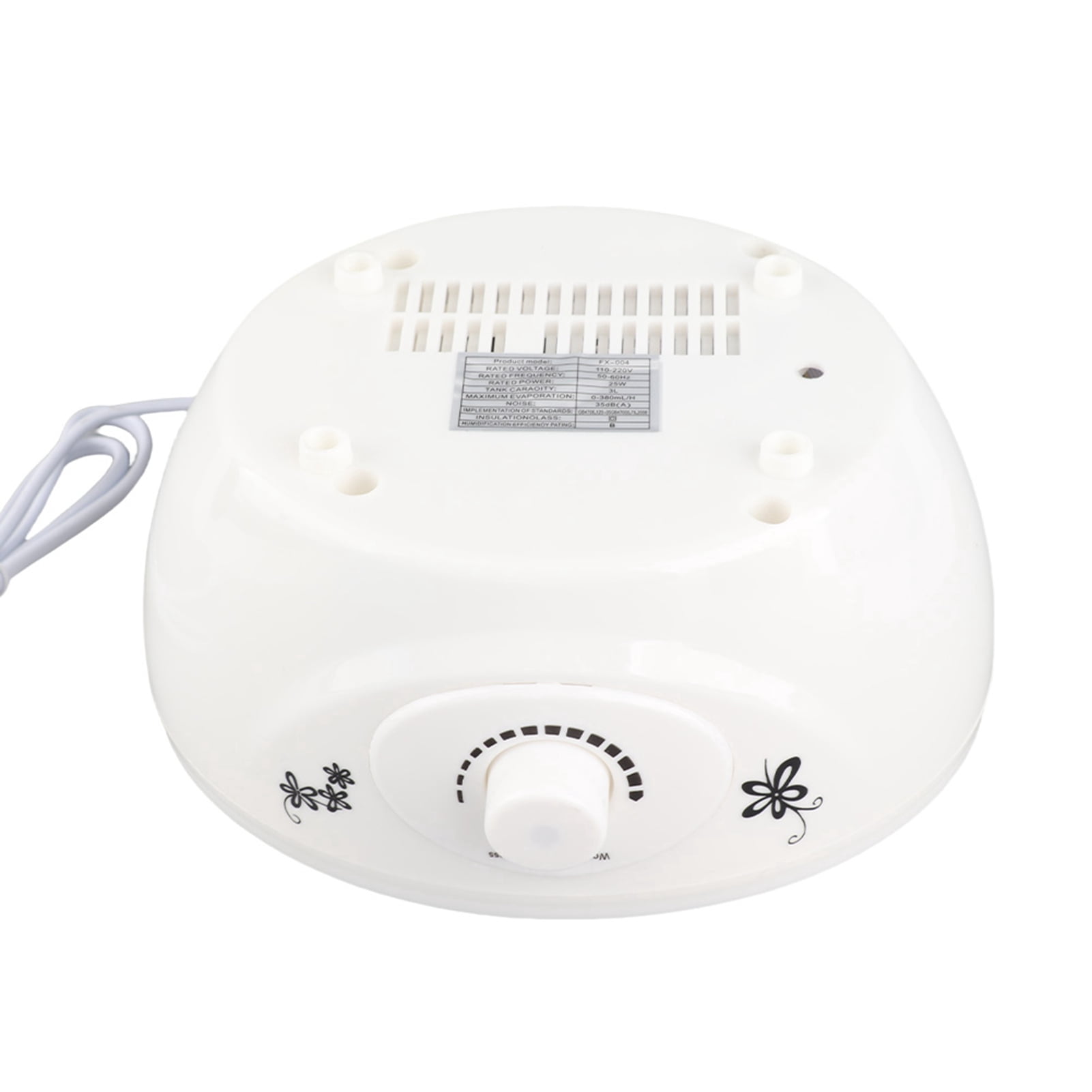 Suodoka 3L Large Capacity Amphibians Reptile Humidifier Fogger Vaporizer Fog Maker (EU Plug)