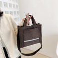 thumbnail image 3 of CoCopeaunts Corduroy Tote Bag for Women Satchel Bag Fashion Handbag Students Crossbody Shoulder Bag with Pockets, 3 of 8