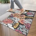 thumbnail image 4 of Pioneer Flower Floral Print Pattern Door Rugs,Washable Non Slip Door Mats Indoor,Decorative Door Mats,Entry Mat Indoor for Entrance,Bedroom,Kitchen,Bathroom,17"x30", 4 of 6