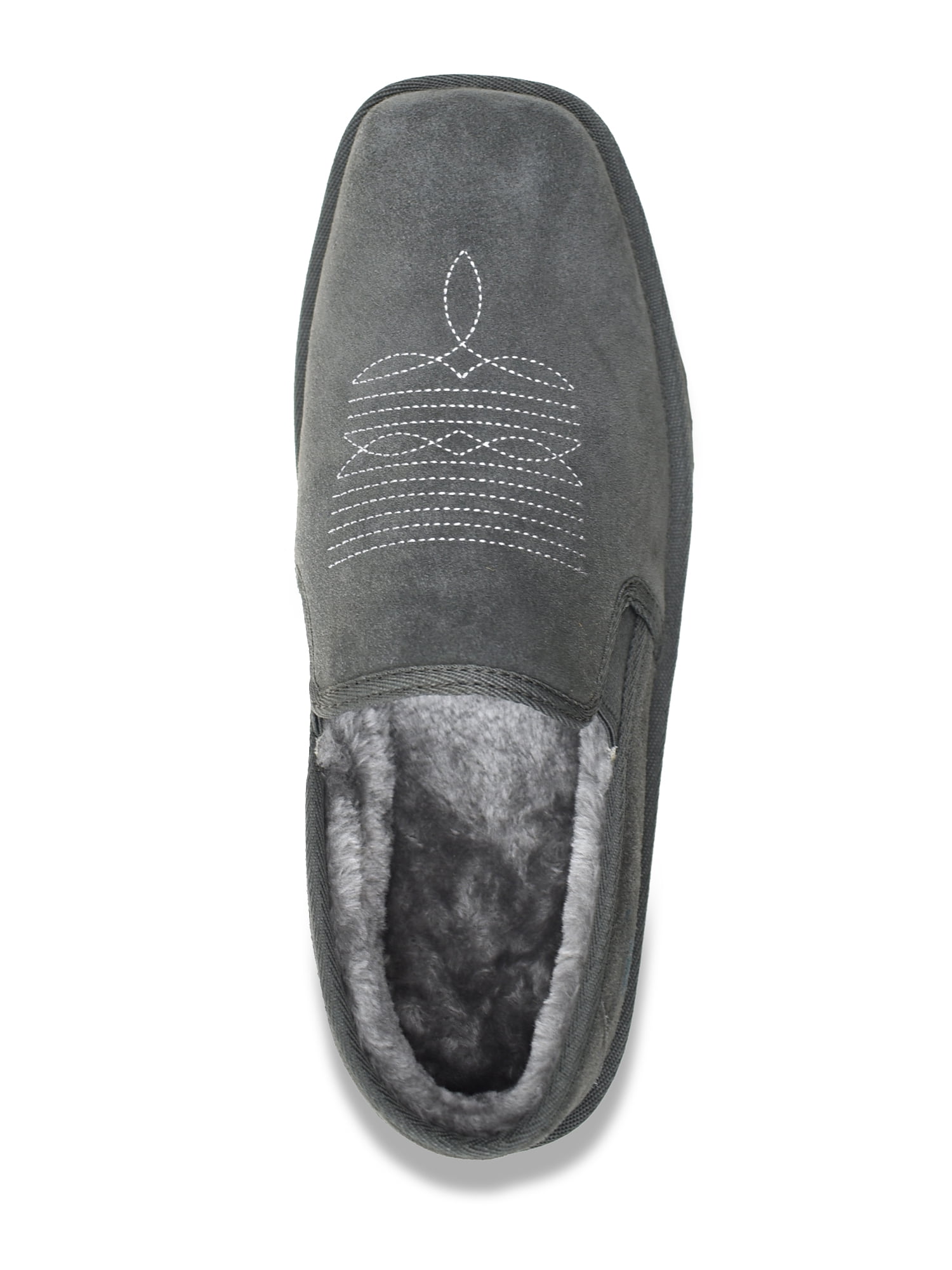 George Men's Genuine Suede Western Slippers