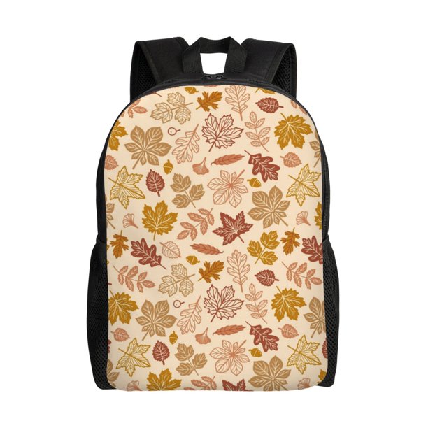 Balery Fall Leaves Mochila - Mochila Estilosa y Duradera para Laptop de 15 Pulgadas con Tela Oxford Impermeable
