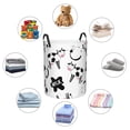 thumbnail image 6 of Goofa Cute Cow and Milk Stains Printed Circular Hamper,Laundry Basket with Handles,Storage Baskets Foldable,Large Capacity Laundry Hamper-Medium, 6 of 8
