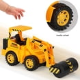 thumbnail image 5 of Boovnll Toy Trucks - Excavator Road Roller Cars Toys Kids Construction Sandbox Vehicles Playset Ages 1-6 Toy Cars for Children Educational Learning Toy, Gifts for Boys Girls, Toys, Cars, 5 of 7