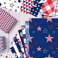 thumbnail image 5 of 12-Pack 6 Inch Independence Day Scrapbook Paper, Colorful Patriotic Craft Paper for DIY Photo Album, Gift Wrap and Party Decor,July 4th Decorations, 5 of 8