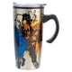 thumbnail image 1 of Termo Doble Pared con Tapa Deslizable Transparente con Diseño Avengers Marvel, Capitán América, Thor y Iron Man, Capacidad 450 ml, 1 of 4