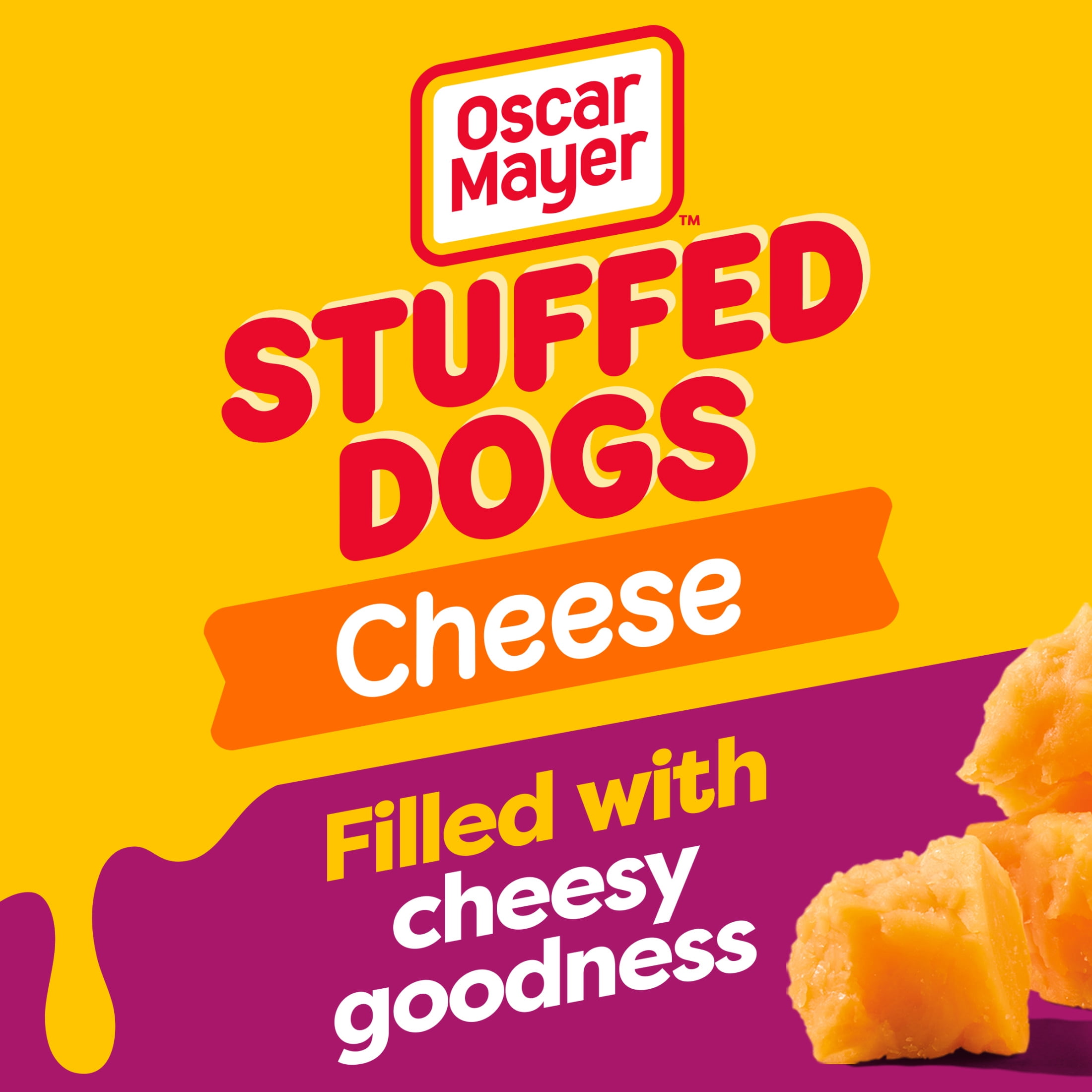 Oscar Mayer Stuffed Cheese Hot Dogs, 10 Count Pack