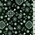 thumbnail image 1 of Paisley Print Poly Cotton Bandana Fabric by the 5, 10, 15 and 20 Yard Increment, 1 of 1