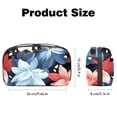 thumbnail image 5 of Fragmented Flowers USB Travel Organizer Case Small for Electronic Devices - Oxford Cloth Waterproof Travel Cord Charger Organizer 5.9x9.44x3.14 in, 5 of 6
