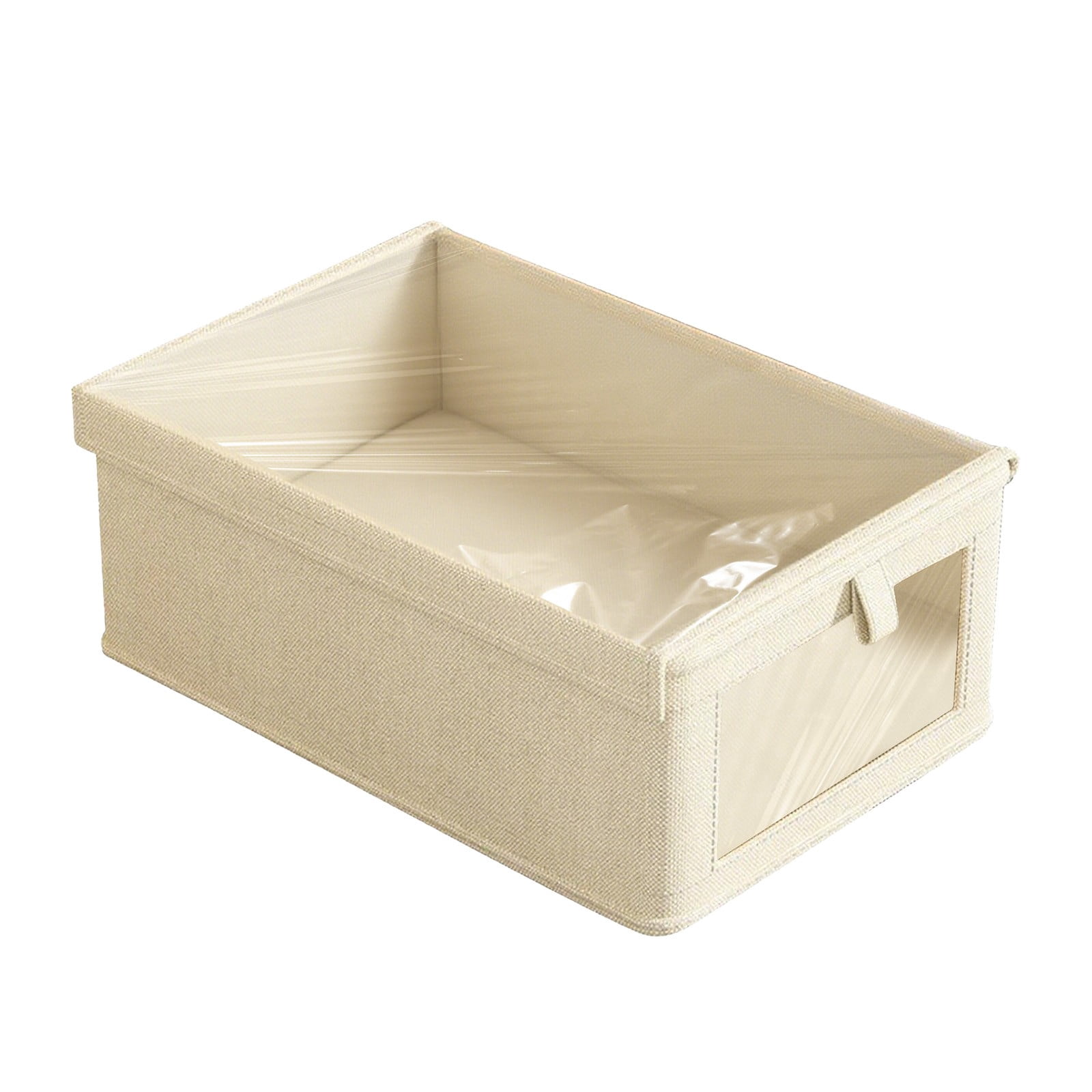 bbymog Storage Bins with Lids Visual Clothing Storage Box with Lid Storage Box Household Fabric Wardrobe Storage Box Pants Clothes Classification Storage Box Can Be Put Into The Wardrobe A