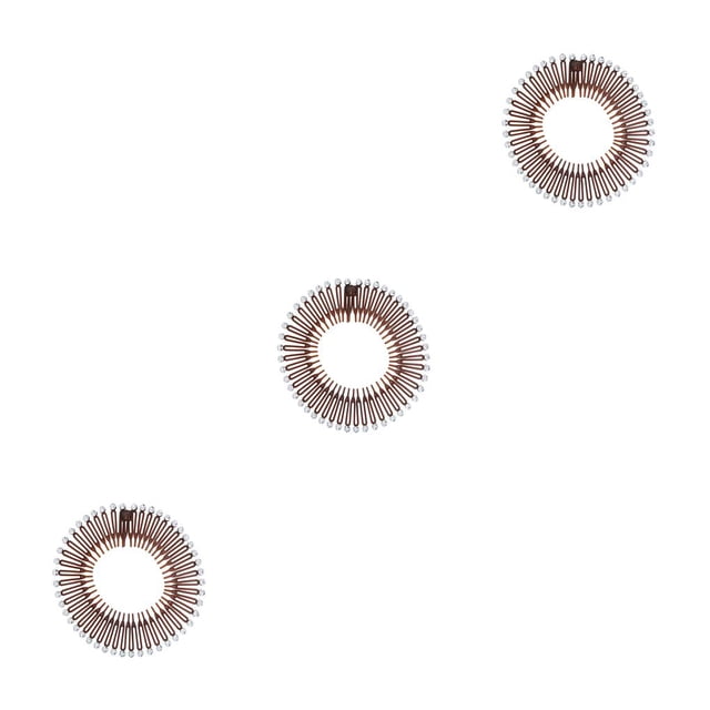 Seitruly Peine elástico de diamantes de imitación circular completo, peines flexibles para niñas, banda para la cabeza, tocados de Type8 NO8