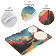 thumbnail image 4 of Yayeee Dish Drying Mat for Kitchen Counter Ultra Absorbent Easy Clean Pad 18x16", Colorful Road, 4 of 7