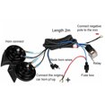 thumbnail image 3 of Horn Cable Relay Harness, 1.9m Cable Length One For Two Horn Wiring Harness Relay Kit  For Motorcycle, 3 of 8