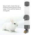 thumbnail image 3 of Small Animal Water Bottle Large Capacity Leakproof Transparent  Water Feeder Dispenser Automatic Drinking Device, 3 of 8