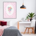 thumbnail image 3 of Stupell Industries French Country Pink Feminine Bouquet Gray Framed Giclee Art, 24 x 30, by Corinne Haig, 3 of 8