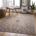 thumbnail image 2 of Surya Daytona Beach DYT-2310 94 x 120" Rectangle Fabric Rug in Brown/Blue/Beige, 2 of 8