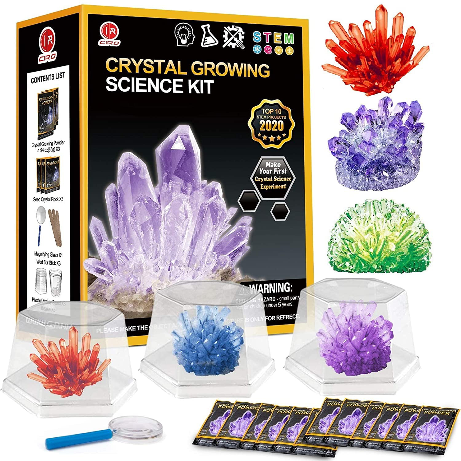 4M Crystal Growing Experiment Kit 5557 for sale online