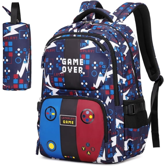 DAKIMOE School Backpack for Bookbag for Middle School Bags Waterproof Travel Back Pack