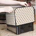 thumbnail image 7 of Daiia Cute Carrot Print Pattern 2 slice Toaster Cover, Toaster Appliance Dust-proof Cover For Kitchen Small Appliance Dust Cover and Fingerprint Protection, 7 of 7