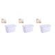 thumbnail image 4 of Matsuzay Cubo de basura colgante para cocina, contenedor de almacenamiento práctico para el hogar, contenedor de basura para puerta de armario No. 4 3Conjunto, 4 of 6