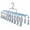 Blue, variant on Portable Travel Laundry Rack with 20Pcs Rustproof Clip, Durable Stainless Steel Clothesline Holder for Clothes Underwear Sock Drying Portable Outdoor Sock Clothesline, 1Pc(Blue,14x1x8.8")