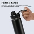 thumbnail image 4 of Eoperou Stainless Steel Vacuum Cup 40oz - Insulated Water Bottle Leak Proof Wide Mouth Thermal Flask Keep Cold Hot Beverage Tea Coffee Cup, 4 of 7