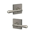 thumbnail image 3 of Schlage FC172DMP622COL Custom Dempsey Non-Turning Two-Sided Dummy Door Lever Set - Black, 3 of 7