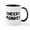 White/Black Inside, variant on CafePress - Cheeky Monkey - 11 oz Ceramic Mug - Novelty Coffee Tea Cup