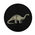 thumbnail image 2 of WIRESTER 7.88 in Round Mouse Pad with Non-Slip Rubber Base for Computers, Laptop, Office & Home - Brontosaurus Dinosaur, 2 of 5