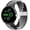 02# Black White, variant on MYKOMI Stretchy Braided Bands Compatible with Google Pixel Watch 4 3 45mm Band for Women Men - Upgraded Metal Lugs - Elastic Nylon Breathable Sport Straps for Pixel 3 4 Watch Band 45mm
